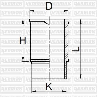 MOTOR GÖMLEĞİ STD R12 1300 CC.