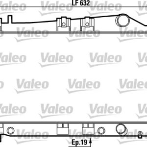 x RADYATÖR CHRYSLER NEON 1.8 16V 97-99 2.0 16V 94-99 4546902