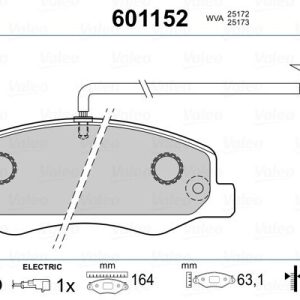 FREN BALATASI ARKA RENAULT MASTER III 10 OPEL MOVANO B 10 2.3dCi ÇİFT TEKER KARSAN JEST 440600866R-440600941R-4421289