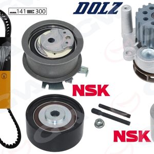 DEVİRDAİMLİ EKSANTRİK GERGİ KİTİ PASSAT-JETTA-GOLF5-OCTAVIA-A3-A6 2.0TDI 07-11 BKP-BKD-BRE-BLB