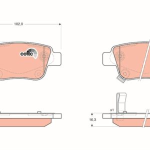 ARKA BALATA AVENSIS 1.8-2.0-2.0D-4D 2.4 3.03-11.08 COROLLA VERSO 1.6-1.8- 2.0 2.2D-4D 04-3.04-09