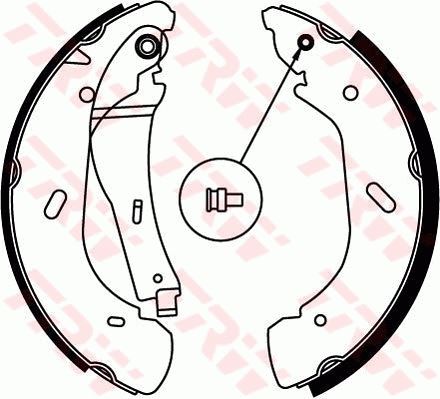 ARKA FREN BALATA TRANSIT V184 00 06 A.CEKER PABUCLU