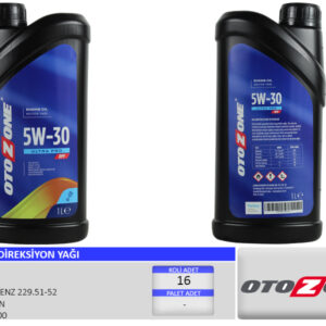 MOTOR YAĞI 5W30 1 LT ULTRA PRO PARTİKÜLLÜ-DPF TAM SENTETİK API SN/CF